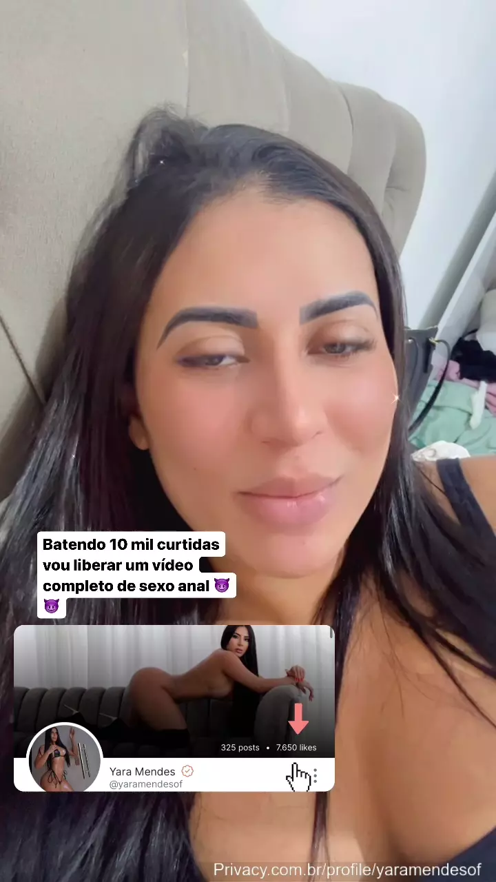 Vídeo ousado da morena Yara Mendes, uma verdadeira beldade safadinha!