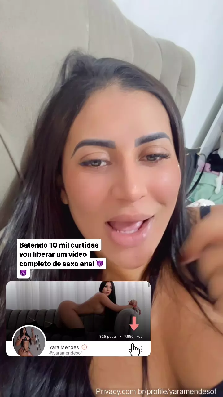 Vídeo ousado da morena Yara Mendes, uma verdadeira beldade safadinha!