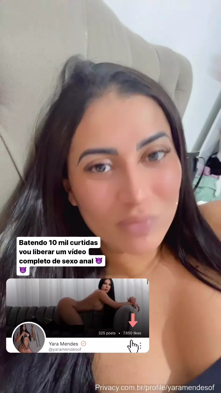 Vídeo ousado da morena Yara Mendes, uma verdadeira beldade safadinha!